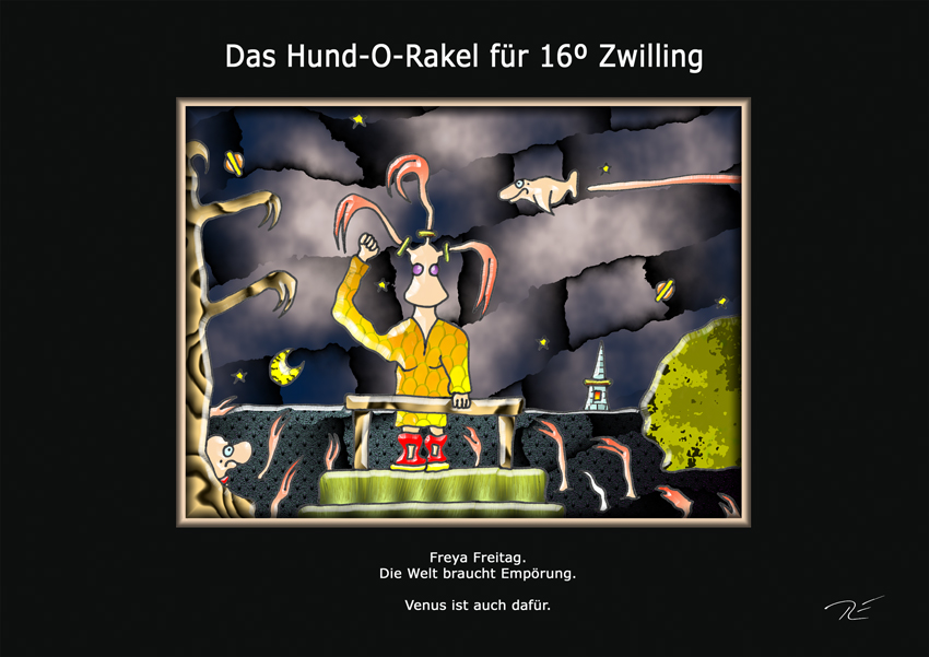 Das Hund-O-Rakel für 16º Zwilling Foto & Bild | art, world, hund Bilder