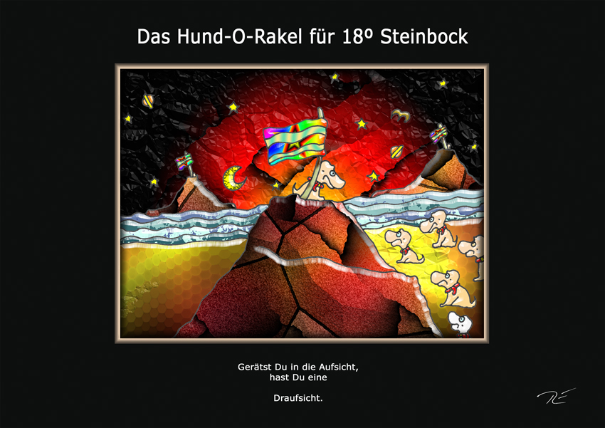 Das Hund-O-Rakel für 18º Steinbock