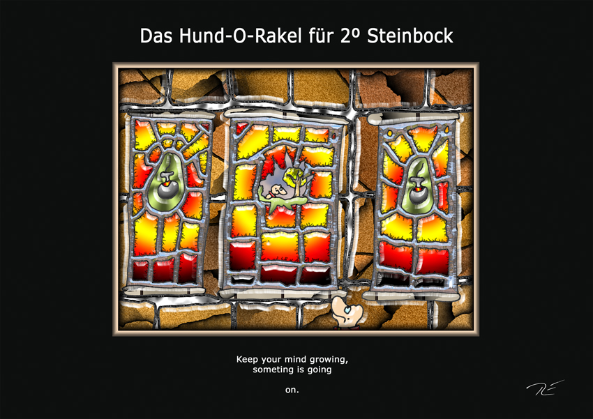 Das Hund-O-Rakel für 2º Steinbock