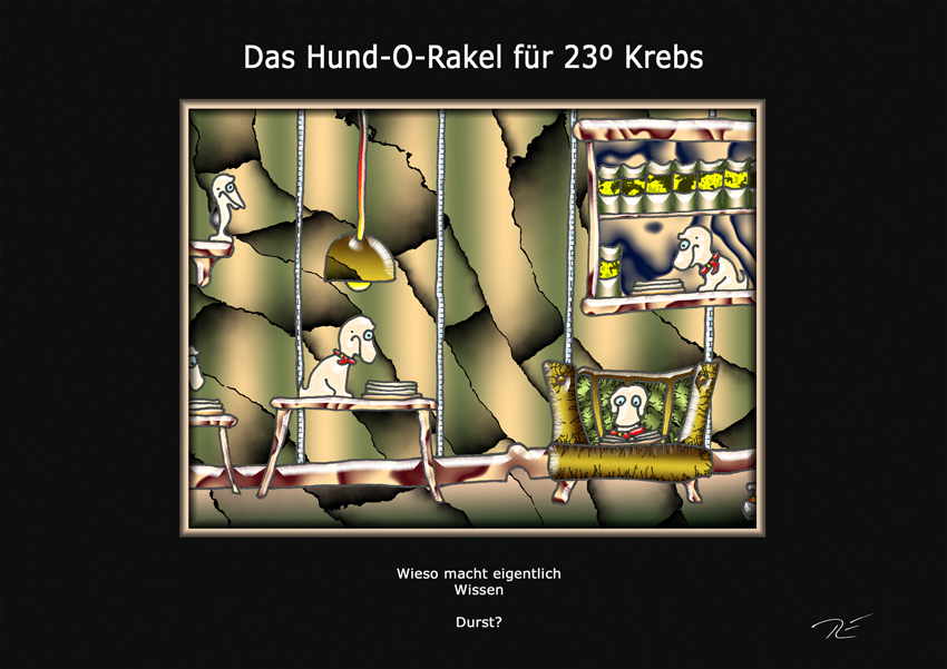 Das Hund-O-Rakel für 23° Krebs