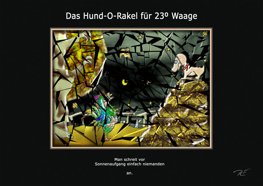 Das Hund-O-Rakel für ca. 23º Waage