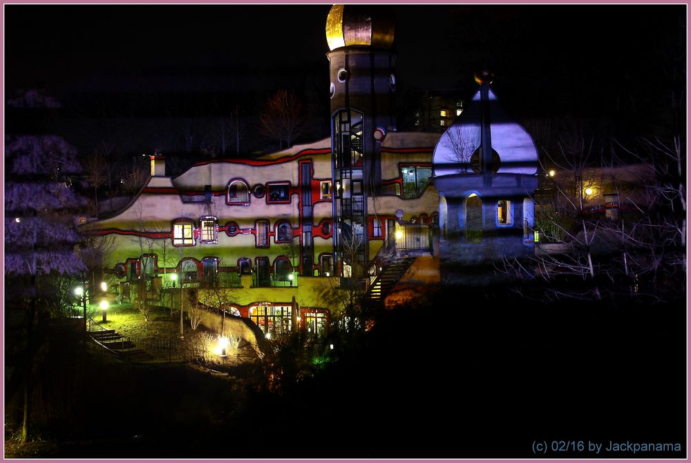 Das Hundertwasser-Haus im Grugapark, Essen