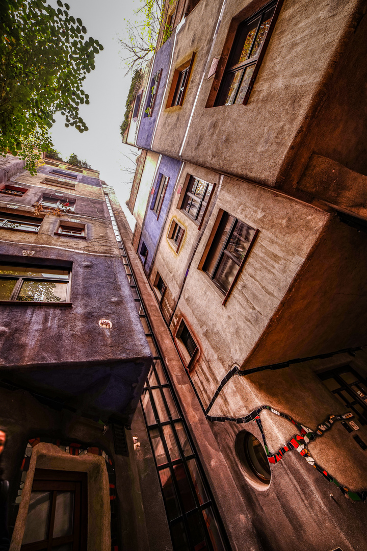 Das Hundertwasserhaus in Wien