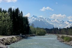 das Illertal bei Fischen/Allgäu