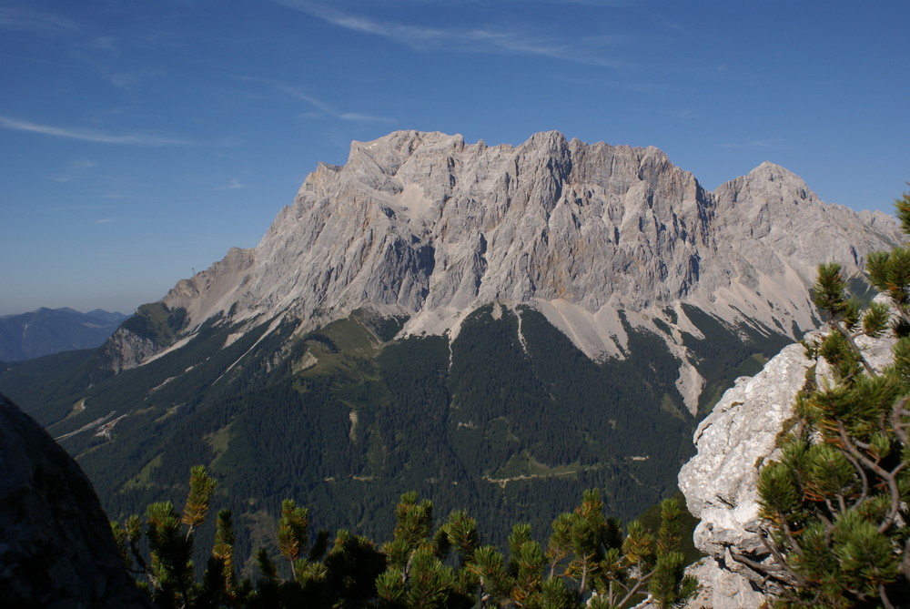 Das Imposante Zugspitzmassiev