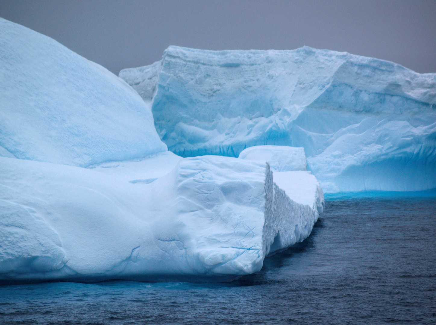 das innere Leuchten der Eisberge