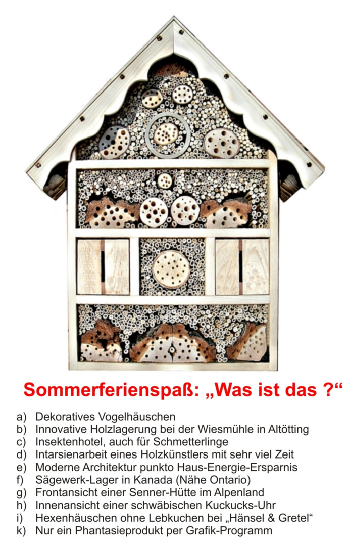 Das Insekten-Hotel