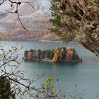 das Inselchen im Silsersee