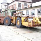 Das ist Bodo mit dem Bagger . Bagger für den Erzabbau Untertage in Gosslar