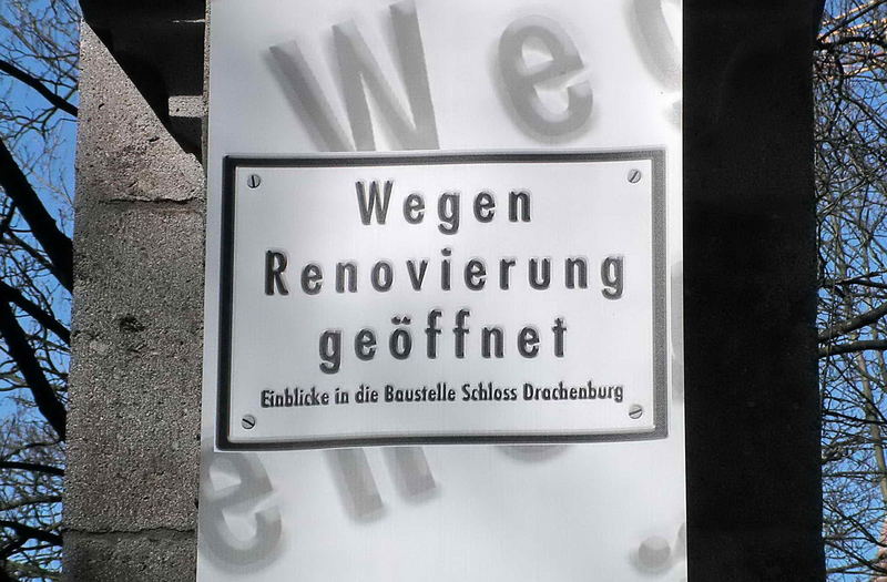 Das ist das erste Mal das ich solch ein Schild lesen durfte !!