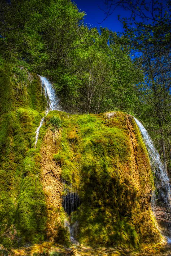 Das ist der Wasserfall in der Eifel