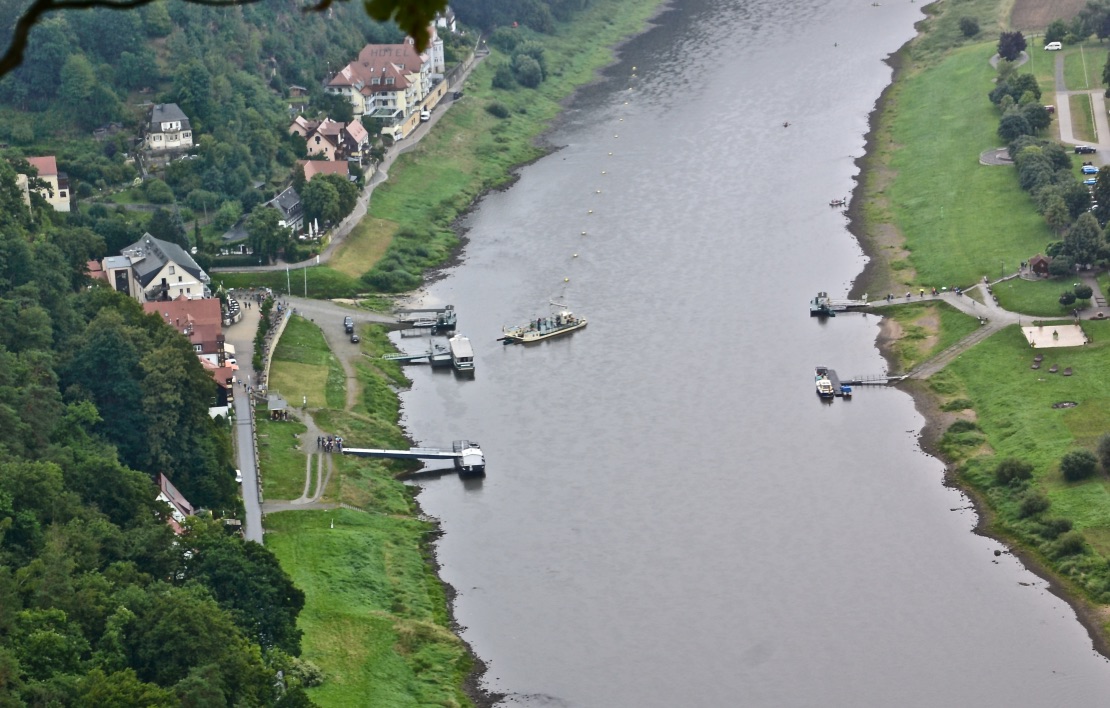 Das ist ein Blick von der Bastei …