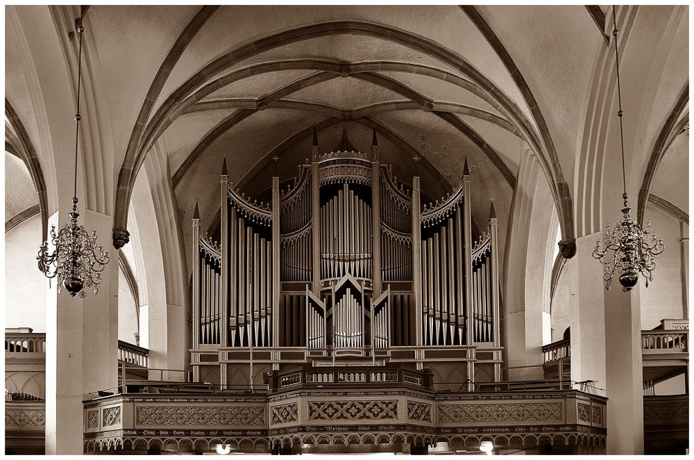 "Das ist ein köstlich Ding" Sauer- Orgel in der Stadtkirche Wittenberg