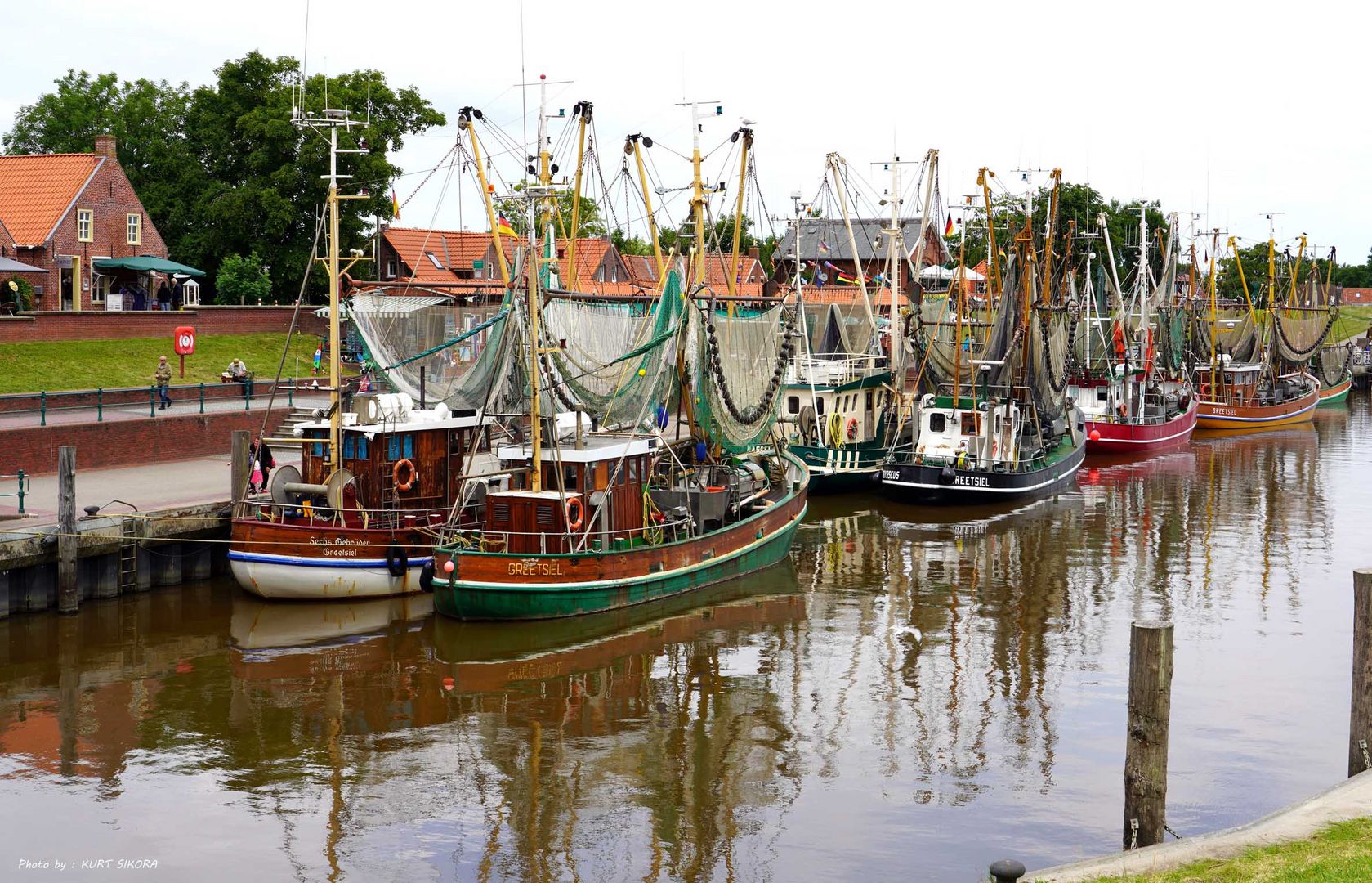 Das ist Greetsiel mit ihren Krabbenkuttern