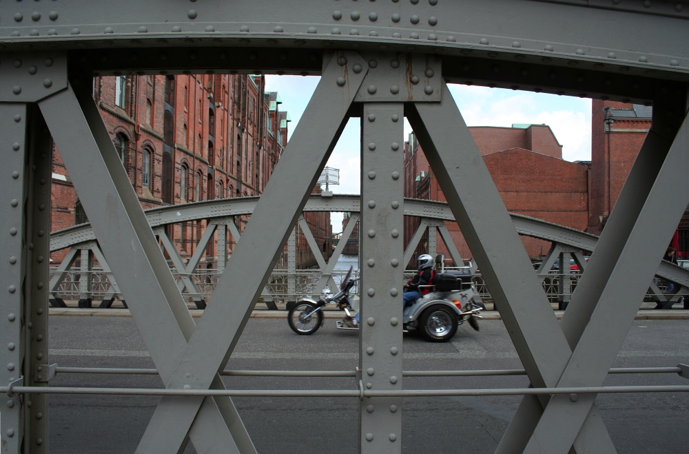 Das ist Hamburg: Speicherstadt mit Trike