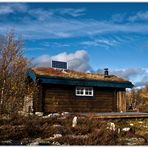 das ist sie, unsere Hütte