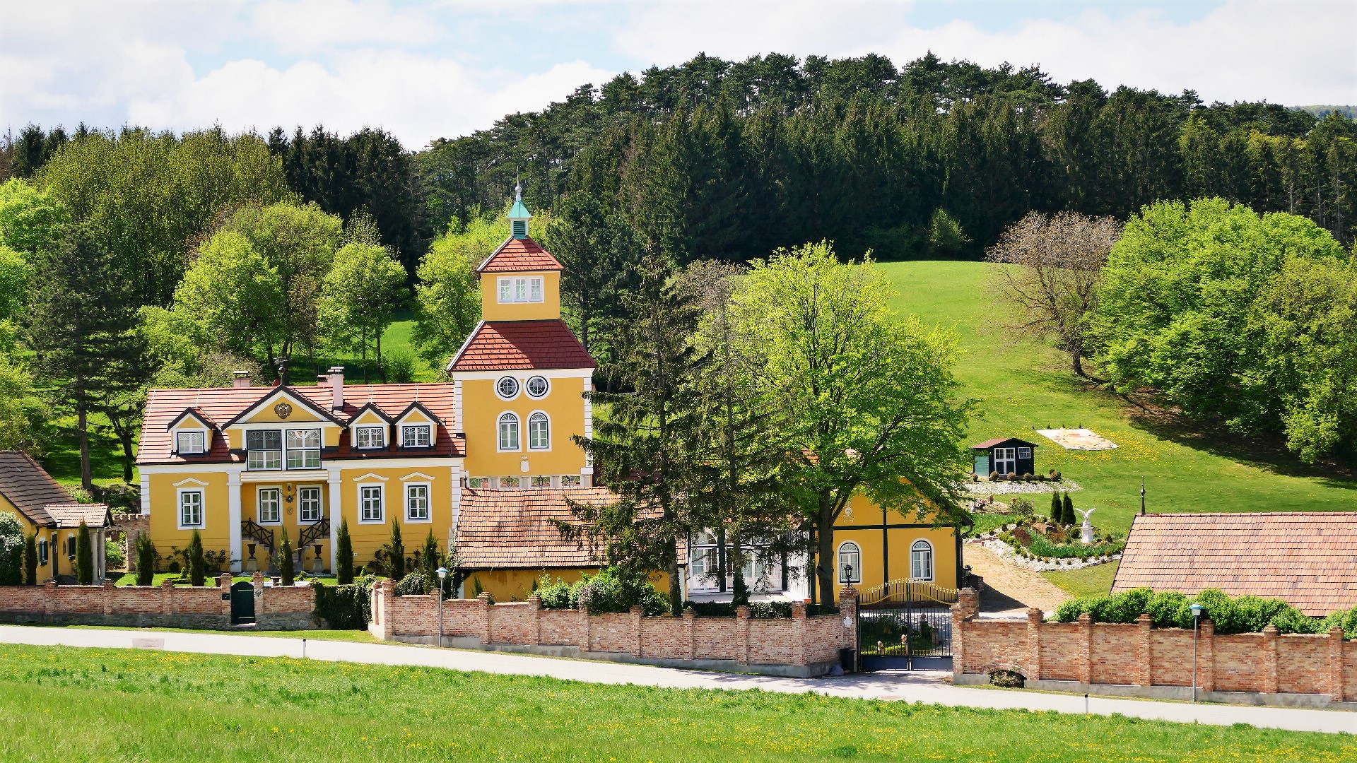 Das Jagdschloss Alkersdorf