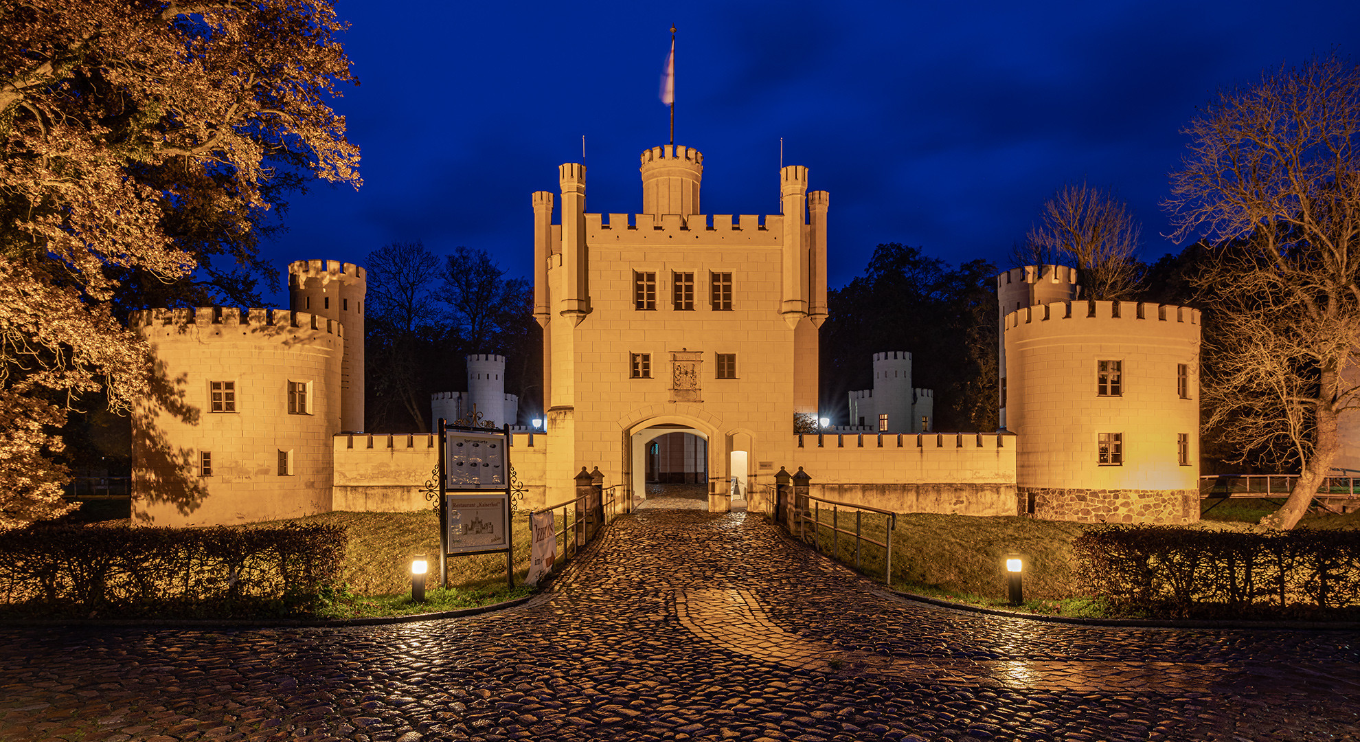 Das Jagdschloß Letzlingen...