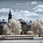 Das Japanische Palais hat keinen Turm