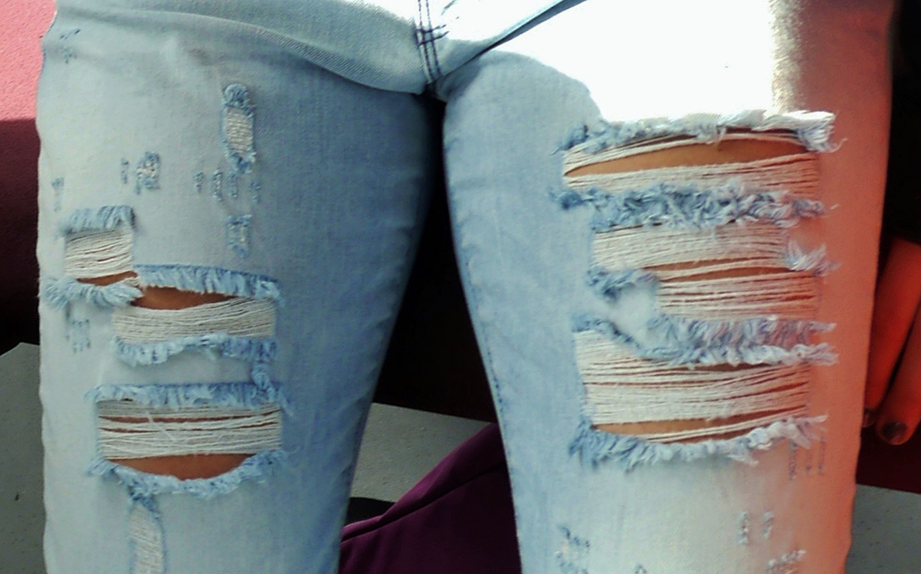 ... das Jeans-Muster !
