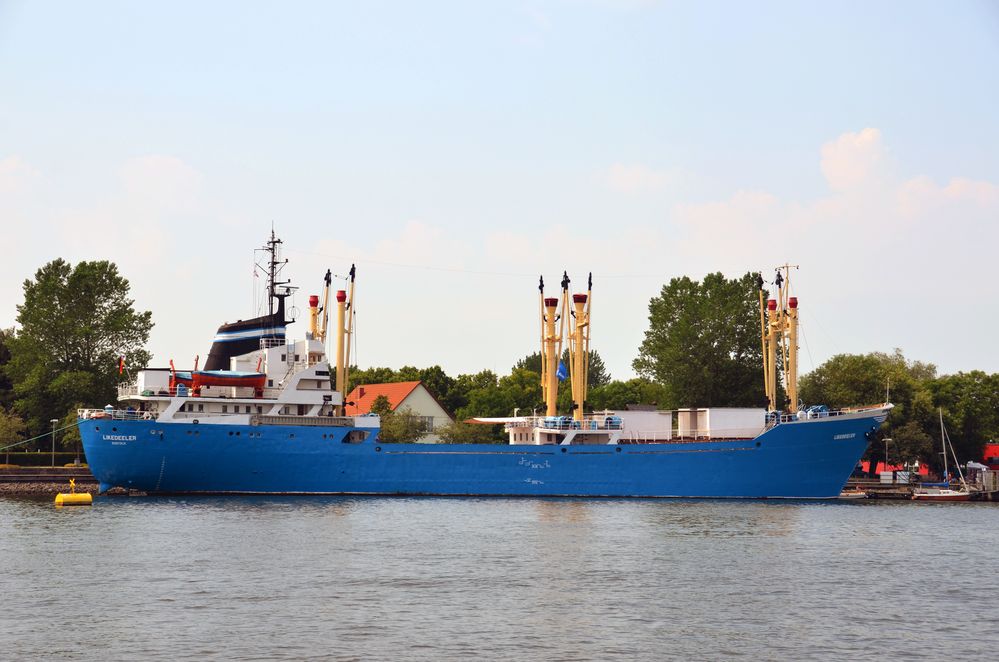 Das Jugendschiff "Likedeeler" in Rostock