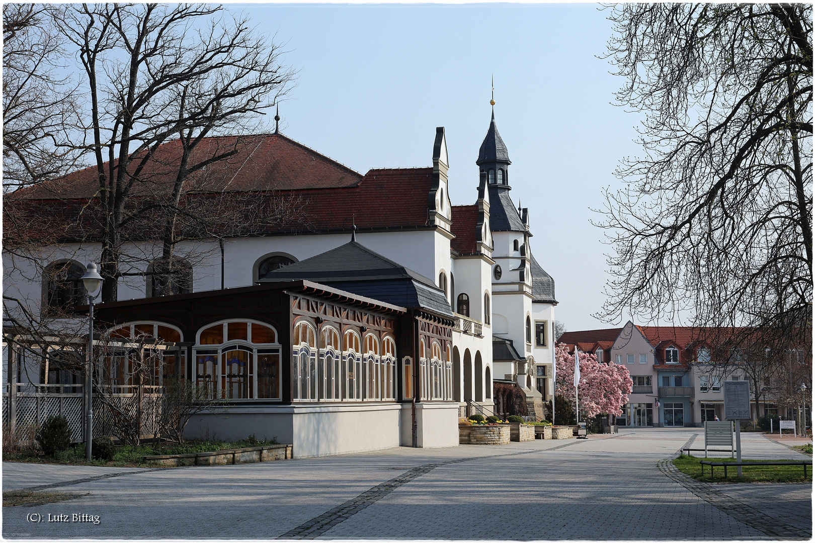 Das Jugendstil Kurhaus von Bad Schmiedeberg 