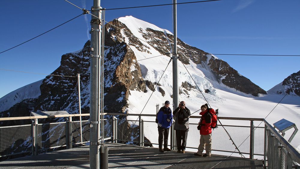 Das Jungfraujoch im BOL der Schweiz ist ein gutes Bild...