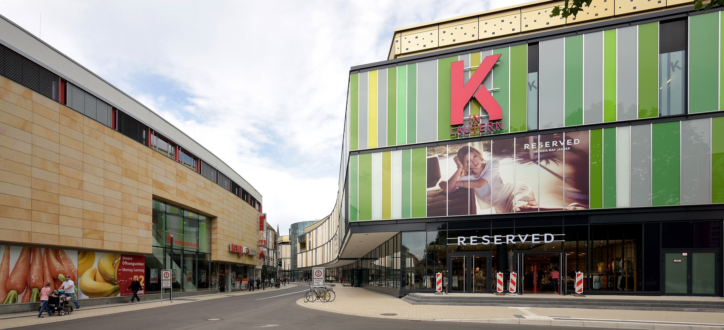 Das „K in Lautern“ Kaiserslautern, 160-Mio.-Euro wurden in die Shopping-Mall...