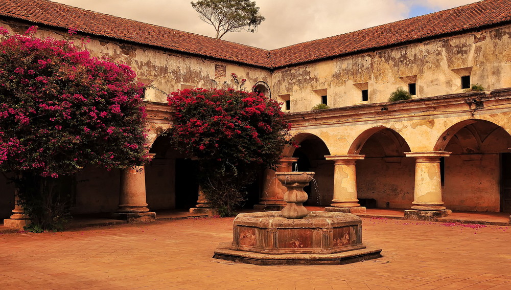 Das Kapuzinerkloster in Antigua