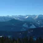 Das Karwendel vom Brauneck aus