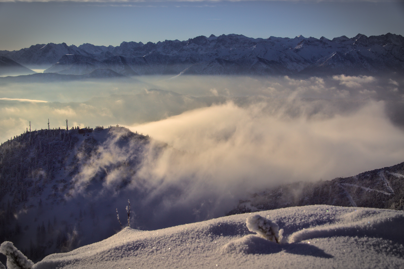 Das Karwendel von voller Breitseite