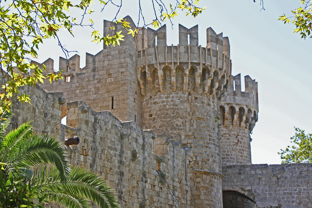 Das Kastell von Rhodos-Stadt (Rhodos 2009)