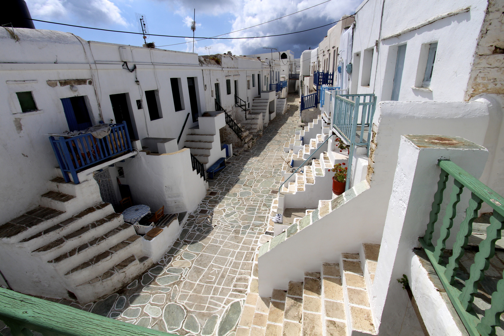 Das Kastro-Viertel von Chora / Folegandros