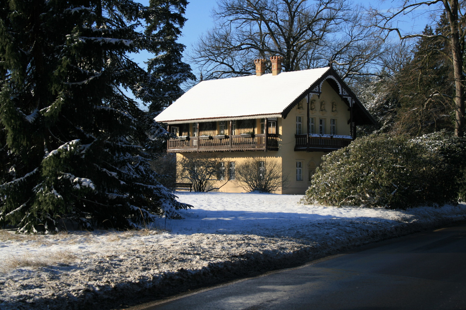 Das Kavalliershaus in Kromlau