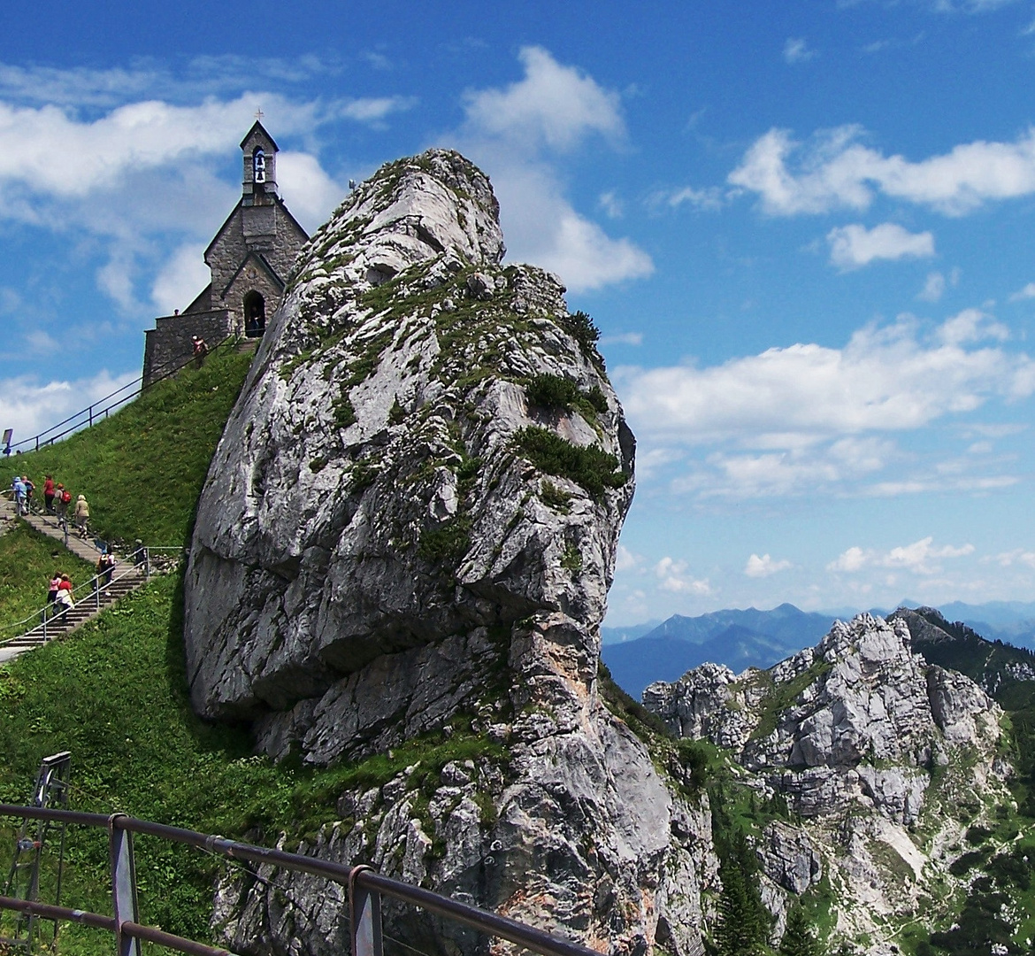 Das Kirchlein auf dem Wendelstein