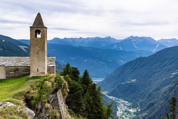 Das Kirchlein San Romerio...