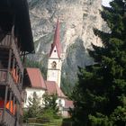 Das kleine Bergkirchlein in Wolkenstein