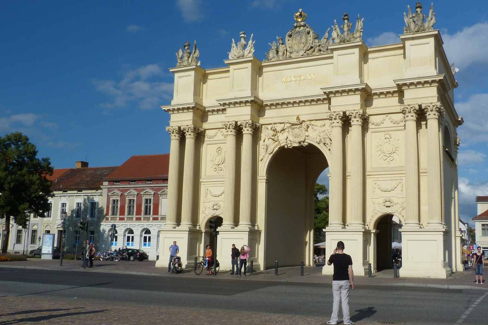 Das kleine Brandenburger Tor in Potsdam