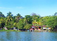 Das kleine Dorf Tortuguero