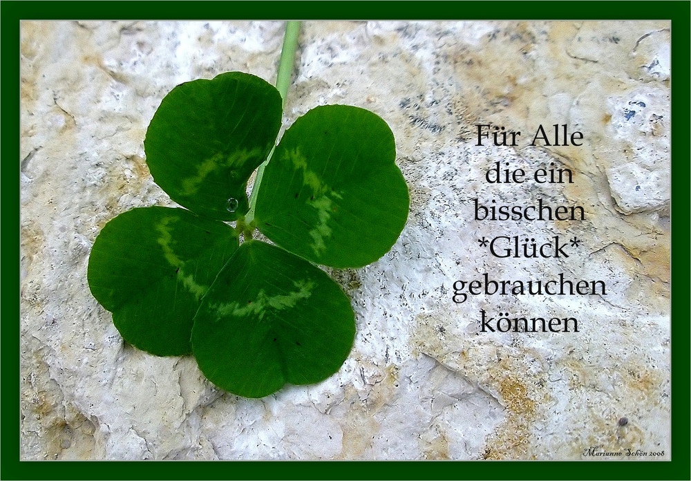 * Das kleine Glück am Wegesrand * Foto & Bild emotionen, glück