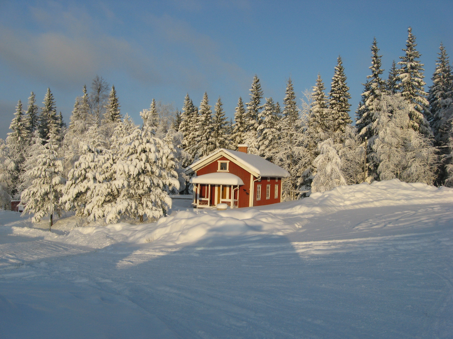 Das kleine Häuschen! Foto & Bild | jahreszeiten, winter, natur Bilder
