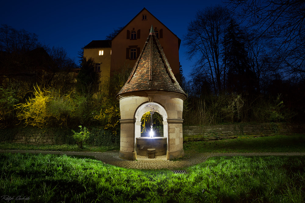 Das kleine Pumphäuschen - lightpainting