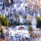 Das kleine rote Holzhaus