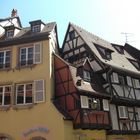 Das Kleinste Haus von Colmar ( das rötliche Haus)