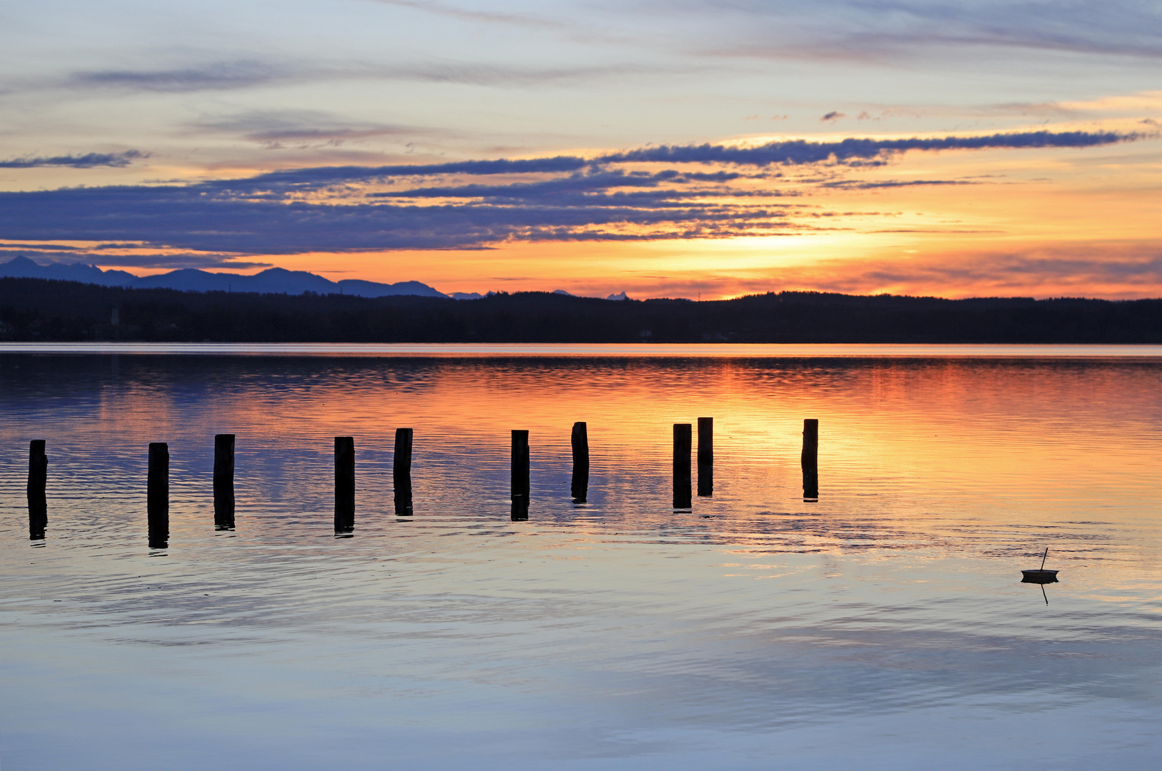 Das kleinste Schiff auf dem Starnberger See 