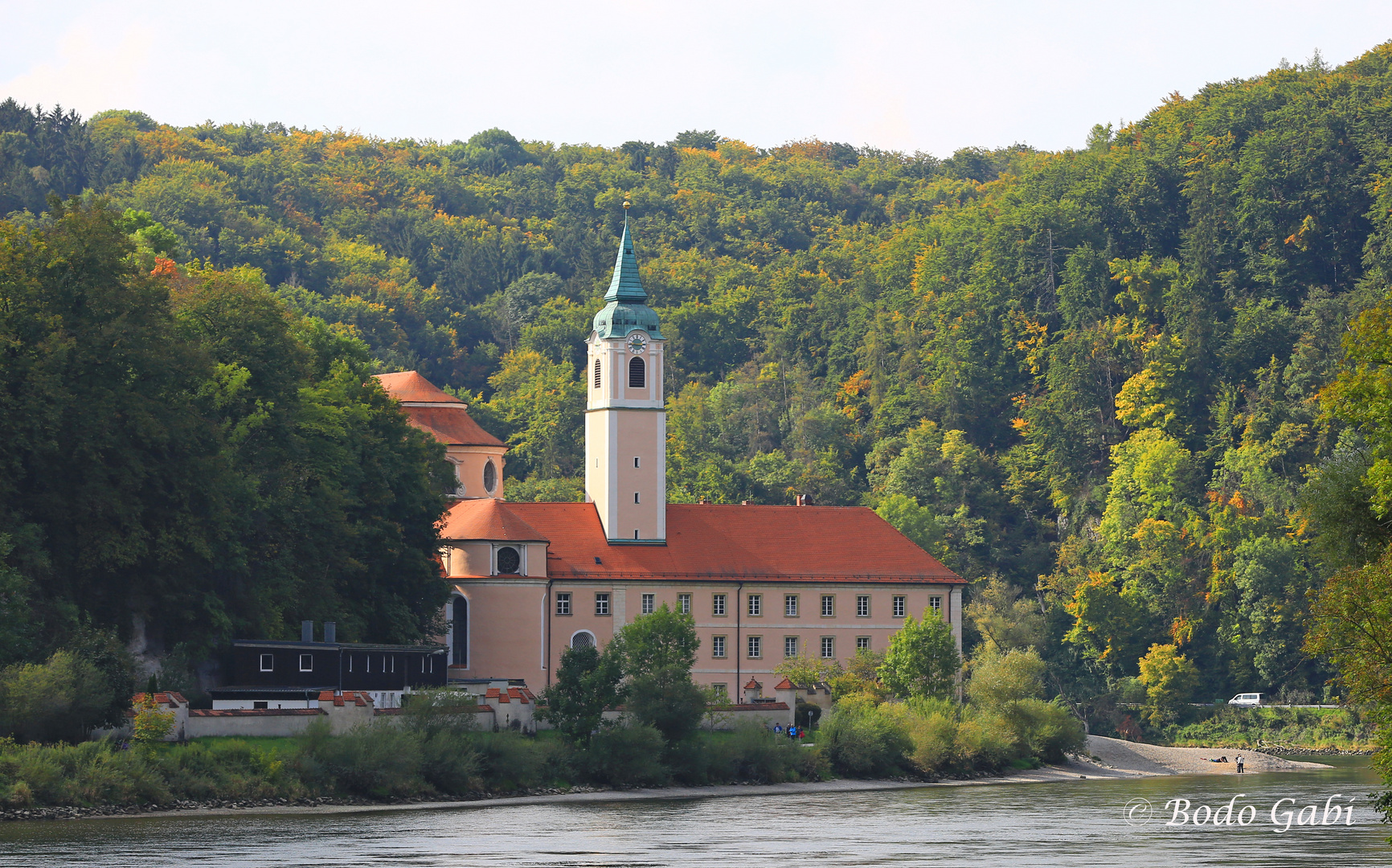 Das Kloster am Donaudurchbruch