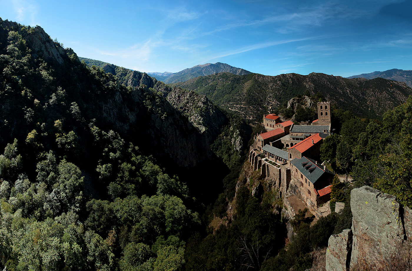 Das Kloster auf dem Felssporn