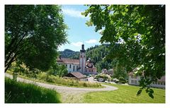 Das Kloster Fischingen auf dem Jakobsweg nach Santiago de Compostela