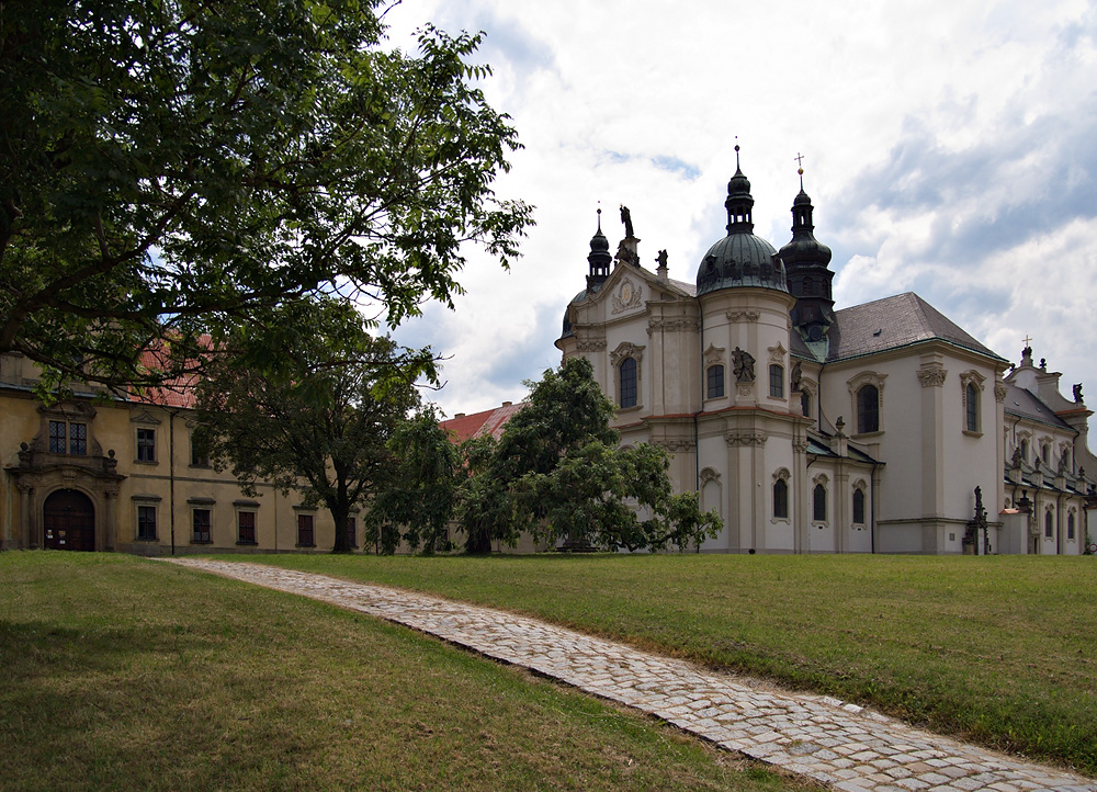 Das Kloster Ossegg in Böhmen