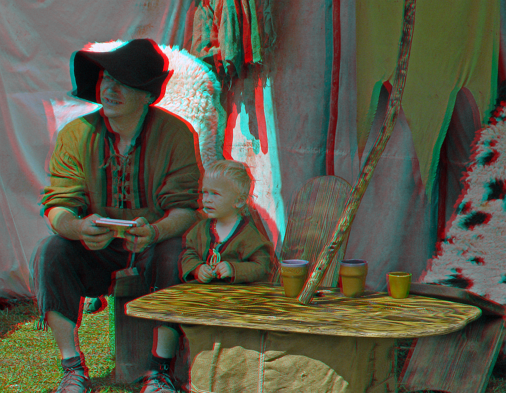 Das Knäblein (3D-Anaglyphe)